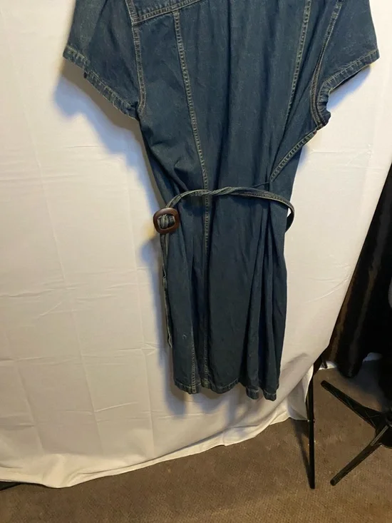 Charter Club Blue Denim Dress - Picture 9 of 12